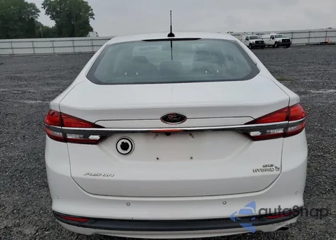 2017 Ford Fusion Se Hybrid z USA, uszkodzony, nr VIN 3FA6P0LU8HR359537